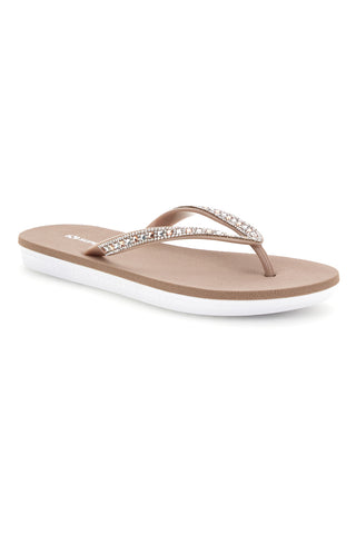 Bež japonke s kamenčki Superga S24S728