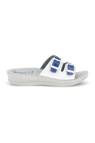 Modro-beli copati z dvojno zaponko Inblu 62 VR
