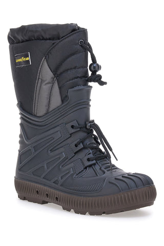 Črni škornji Doposci Nero Goodyear 3207