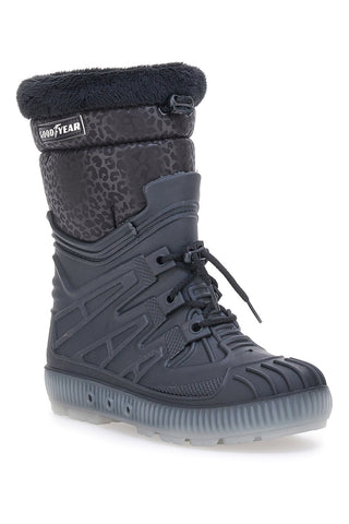 Črni škornji Doposci Nero Goodyear 9516