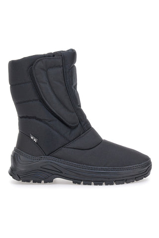 Črni čevlji z velcro zapenjanjem na strani 2P2L 2355
