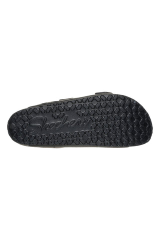 Črne copate Skechers Foamies: Arch Fit Cali Breeze Gold Star