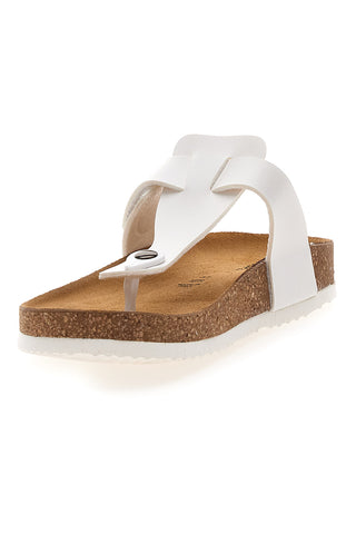 Bele japonke z oblikovano podplatjo Superga S31C370