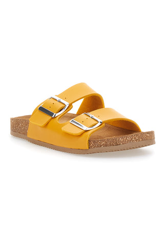 Ocra natikači z dvojno zaponko, izdelani v Italiji PITTARELLO TIERRA 335A20630SR