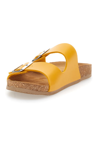 Ocra natikači z dvojno zaponko, izdelani v Italiji PITTARELLO TIERRA 335A20630SR