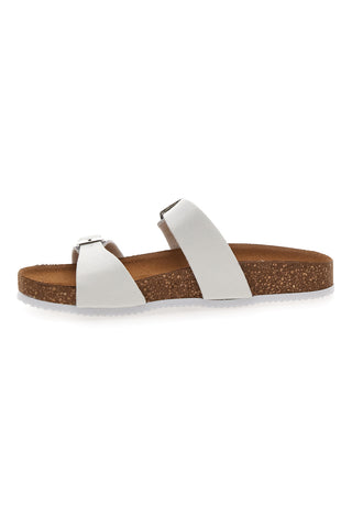 Bele natikače z dvojno zaponko PITTARELLO TIERRA 335A006SR