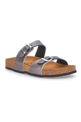Sive natikače z dvojno zaponko PITTARELLO TIERRA 335A006SR