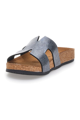 Siv čevlji z metalskim učinkom PITTARELLO TIERRA 335A801SR