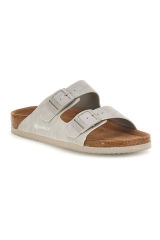 Svetlo sivi copati z dvojno zaponko Superga S11U109