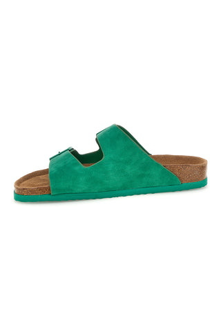 Zeleni copati z dvojno zaponko Superga S11U109