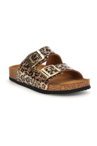 Leopardji copati z dvojno zaponko Superga S31Y796