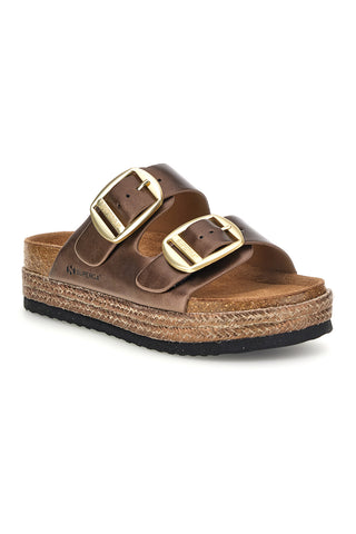 Bronasti copati z dvojno zaponko Superga S11T627