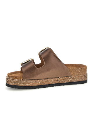 Bronasti copati z dvojno zaponko Superga S11T627