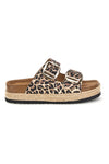 Leopardji copati z dvojno zaponko Superga S11Y279