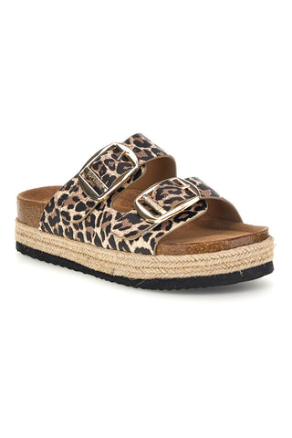 Leopardji copati z dvojno zaponko Superga S11Y279