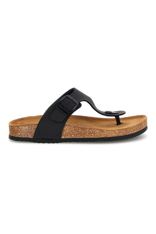 Črni copati z zaponko Superga S31Y285