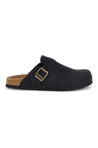 Črni copati z nastavljivo zaponko Superga S11U700