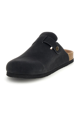 Črni copati z nastavljivo zaponko Superga S11U700