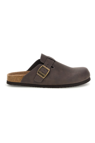 Rjavi copati z zaponko Superga S11U700
