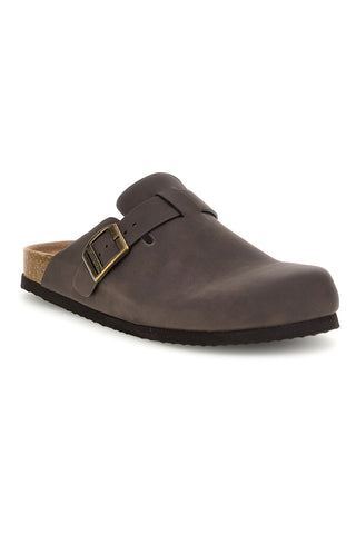 Rjavi copati z zaponko Superga S11U700