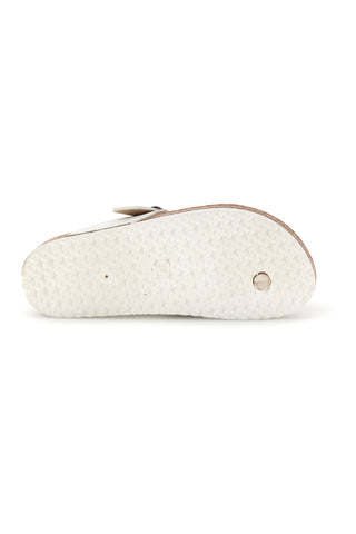 Beli copati z zaponko Prima riga 14182