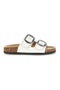 Beli copati z dvojno zaponko Me & me 1043103