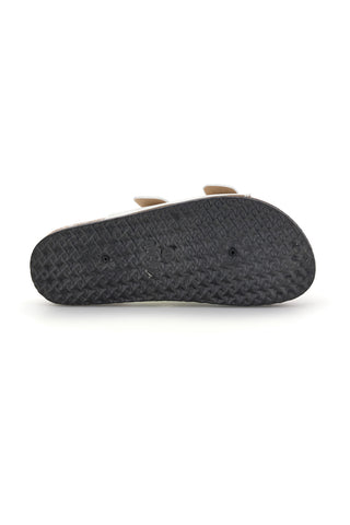 Beli copati z dvojno zaponko Me & me 1043103