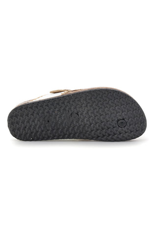 Beli copati z zaponko in okrasnimi detajli Me & Me 14206