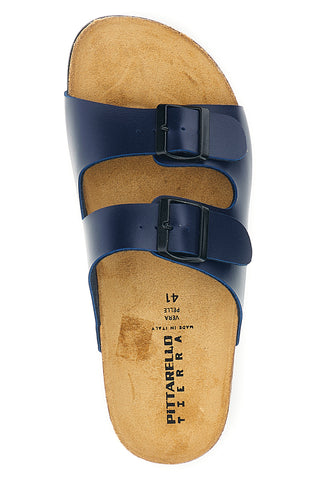 Modri copati z dvojno zaponko Pittarello Tierra 335A038SR