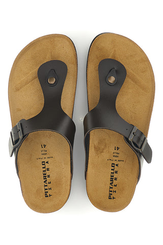 Temno rjave japonke z zaponko Pittarello tierra 335A2177SR