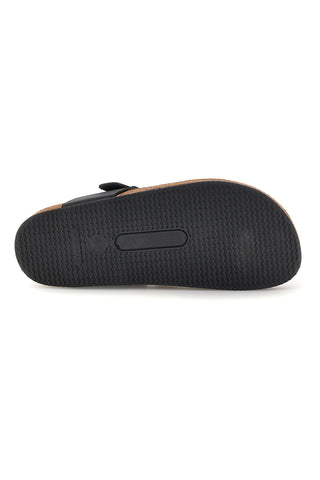 Črni copati z zaponko Pittarello tierra 335A2177SR