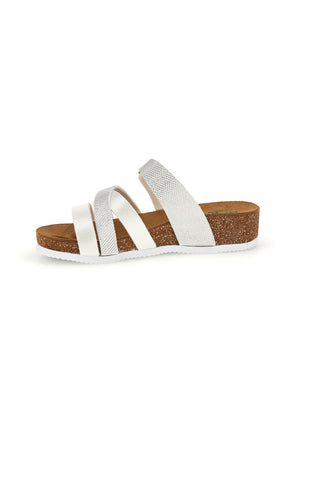 Beli copati z usnjenim vložkom Pittarello eco 293A410SR