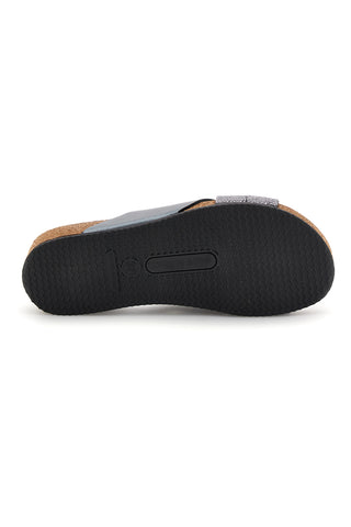 Copati sivi z vložkom iz pravega usnja Pittarello eco 293A520SR