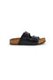 Pittarello Tierra dvojni črni copati 335A20630SR