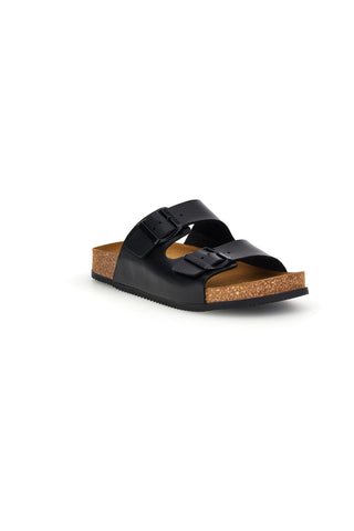 Pittarello Tierra dvojni črni copati 335A20630SR