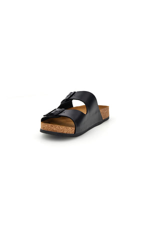 Pittarello Tierra dvojni črni copati 335A20630SR