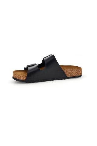 Pittarello Tierra dvojni črni copati 335A20630SR
