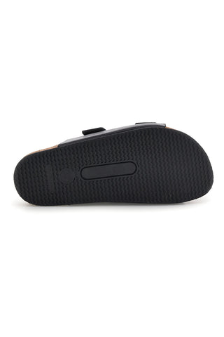 Pittarello Tierra dvojni črni copati 335A20630SR
