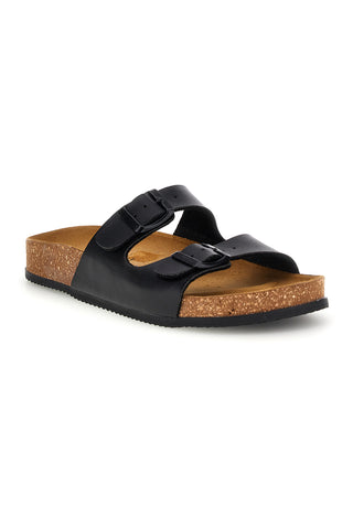 Pittarello Tierra dvojni črni copati 335A20630SR