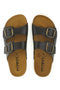 Pittarello Tierra 335A20630SR copati z dvojnim trakom temno rjave barve