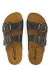 Pittarello Tierra 335A20630SR copati z dvojnim trakom temno rjave barve