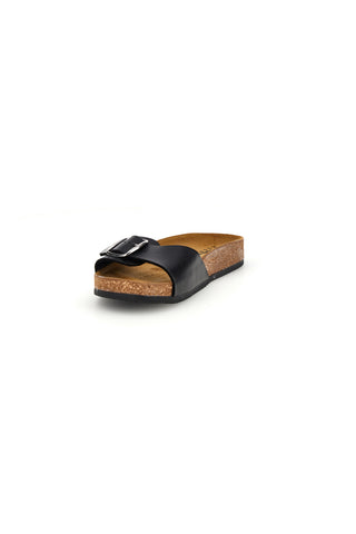 Črni copati z zaponko Pittarello Tierra 257A21030SR
