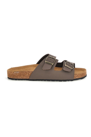 Taupe copat iz pravega usnja Bio up 101