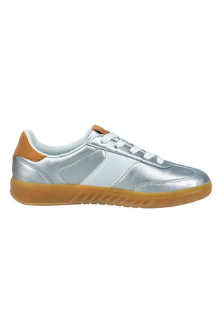 Srebrni superge z metalskim učinkom Bagatt D35AQJ025050