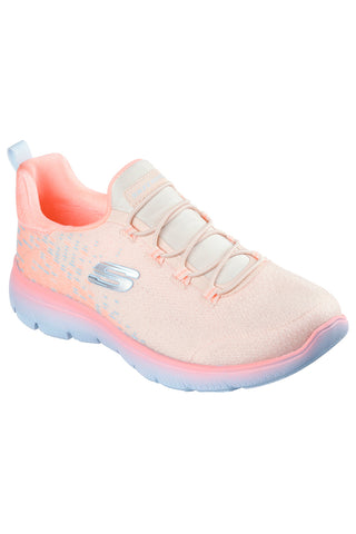 Veganske roza superge Skechers Summits Morning Glow