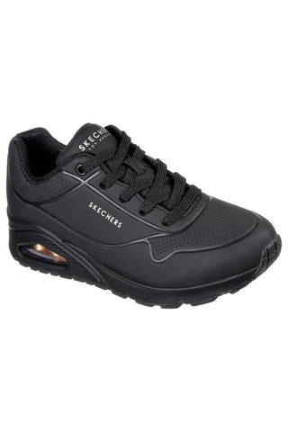 Črni športni copati z zračno hlajeno spominsko peno Skech-Air Skechers Uno Stand on Air