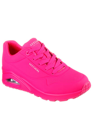 Fuksijeve superge z Air-Cooled Memory Foam Skech-Air Skechers Uno - Night Shades