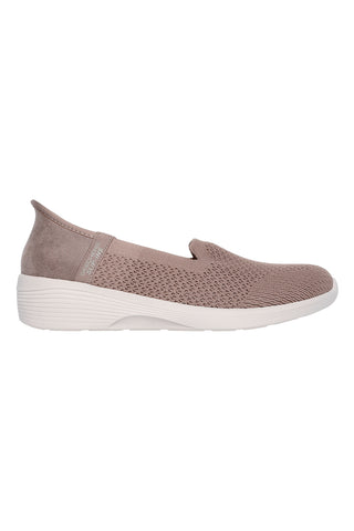 Superge Taupe Hands Free Slip-ins Skechers Arya - Sweet Voice