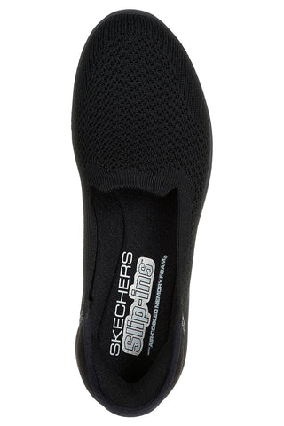 Črni športni copati Hands Free Slip-ins Skechers Arya - Sweet Voice