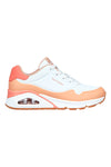 Bele in roza superge Skechers Uno-Pop Color Fun